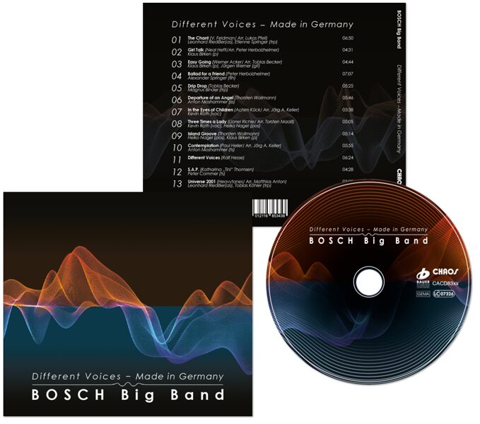 Different Voices - Made in Germany - CD - Bosch Big Band