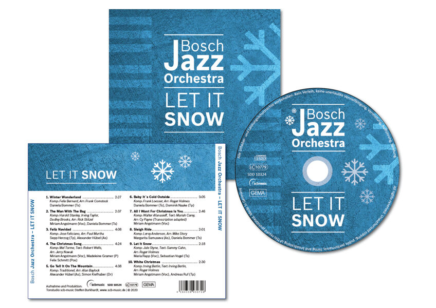 Let it Snow Weihnachtsalbum - CD - Bosch Jazz Orchestra